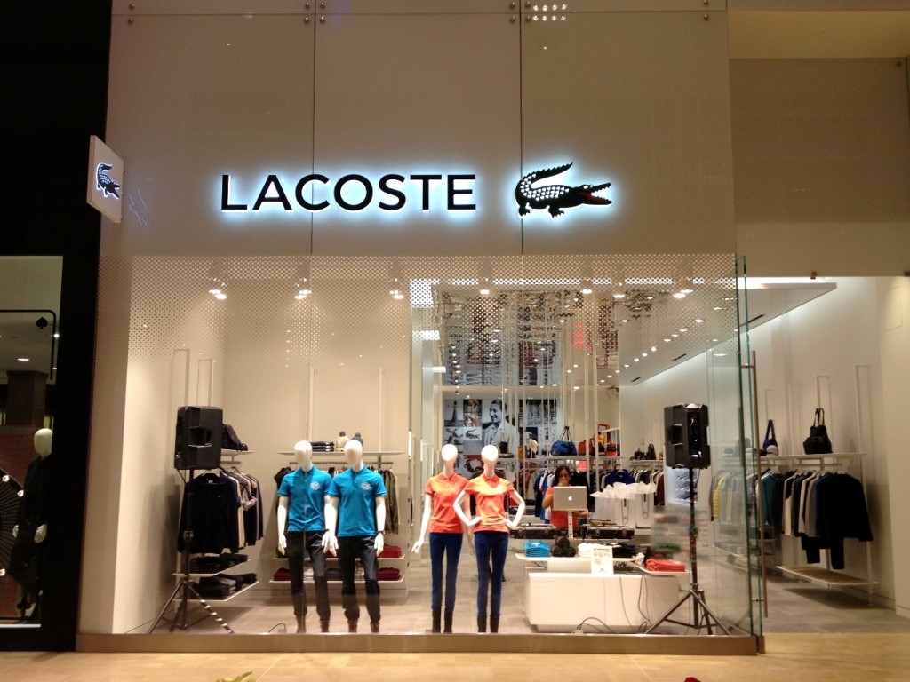 Lacoste откроет флагманский магазин в Ocean Plaza