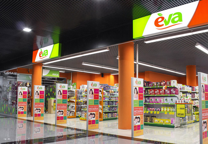 EVA отрыла первые два магазина в сентябре