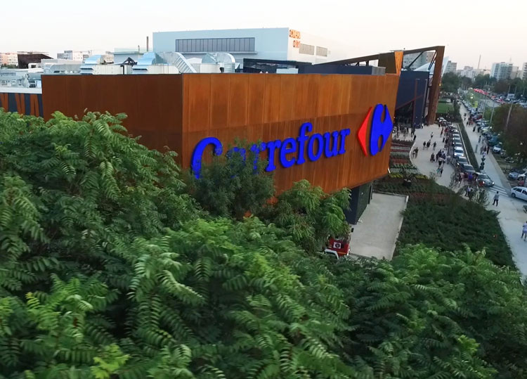 Carrefour открыл «инновационный» гипермаркет в Румынии